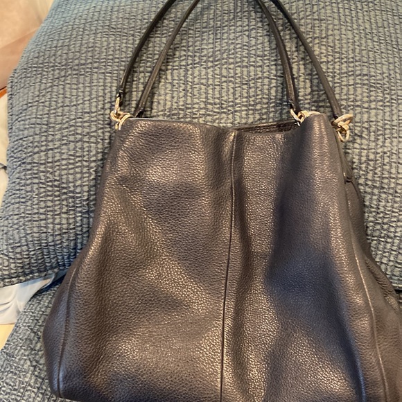 Coach med Madison Navy Blue (1 ea). And (1 ea) Tan - Picture 1 of 8